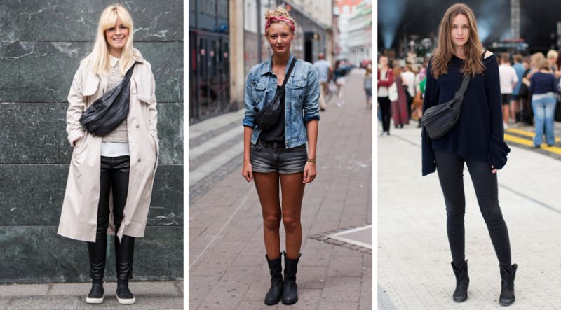 Как и с чем носить поясную сумку. Изображение номер 3 Как и с чем носить поясную сумку. Изображение номер 3