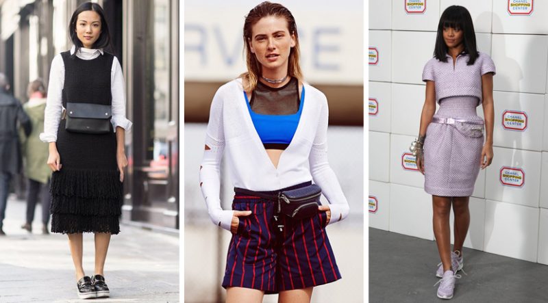 Как и с чем носить поясную сумку. Изображение номер 8 Как и с чем носить поясную сумку. Изображение номер 8