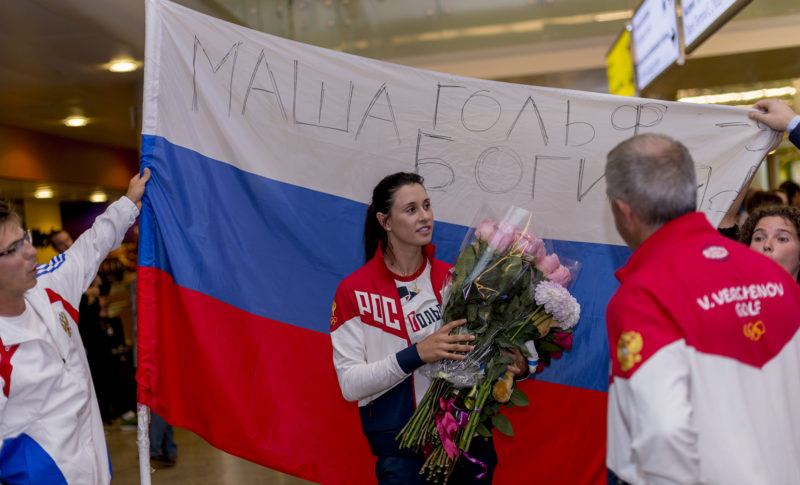 Самая красивая гольфистка России: «Я выбираю тренировки со свободными весами, бег и бокс». Изображение номер 2 Самая красивая гольфистка России: «Я выбираю тренировки со свободными весами, бег и бокс». Изображение номер 2