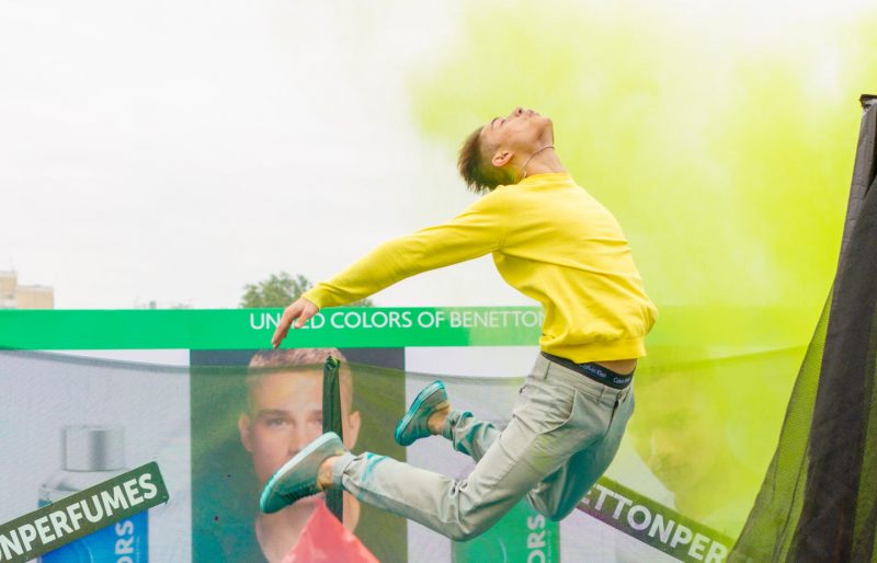 Команда #benettonperfumes приняла участие в Красочном забеге. Изображение номер 3 Команда #benettonperfumes приняла участие в Красочном забеге. Изображение номер 3