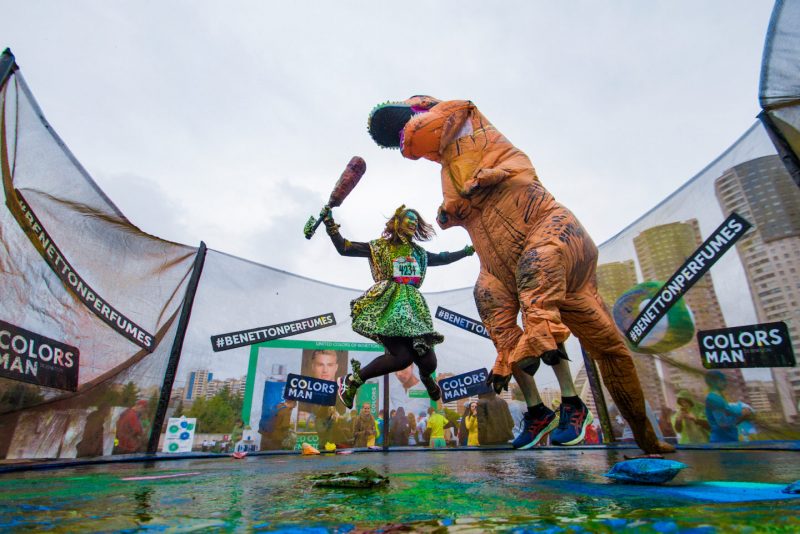 Команда #benettonperfumes приняла участие в Красочном забеге. Изображение номер 5 Команда #benettonperfumes приняла участие в Красочном забеге. Изображение номер 5