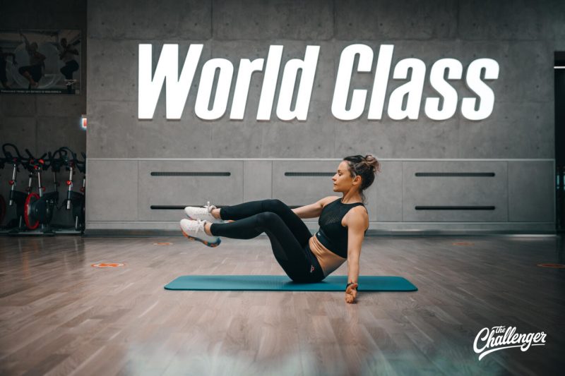 Короткая тренировка для красивого пресса: 6 упражнений на косые мышцы живота. Изображение номер 9 Короткая тренировка для красивого пресса: 6 упражнений на косые мышцы живота. Изображение номер 9