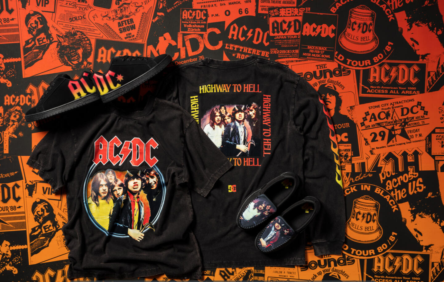 Бренд DC shoes и рок-группа AC/DC выпустили совместную коллекцию. Изображение номер 3 Бренд DC shoes и рок-группа AC/DC выпустили совместную коллекцию. Изображение номер 3