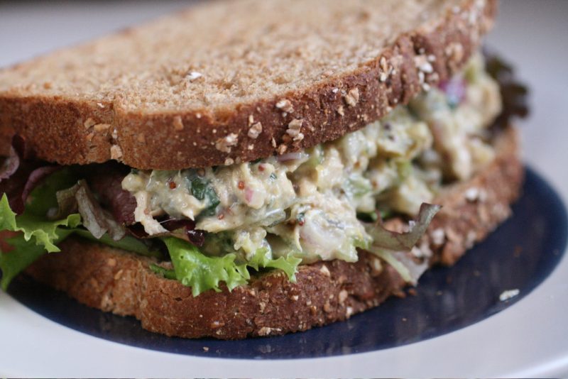 Изображение рецепта Сэндвич с салатом из тунца