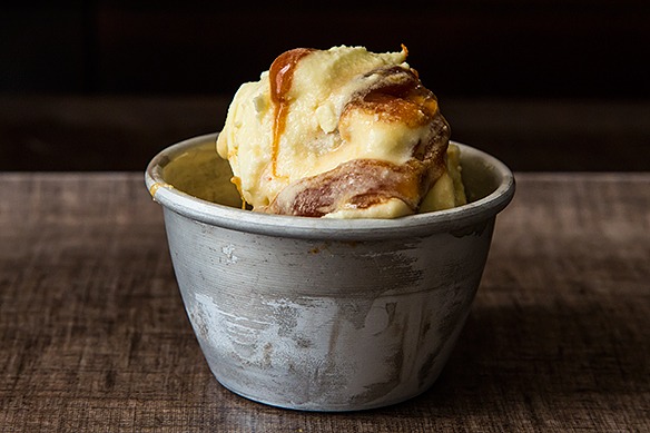 Изображение рецепта Оливковое мороженое с шафраном