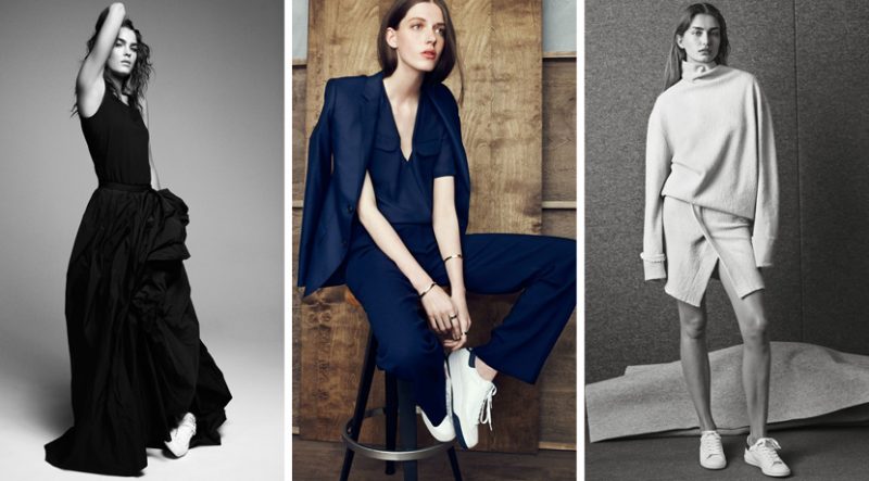 С чем и как носить белые кроссовки. Изображение номер 5