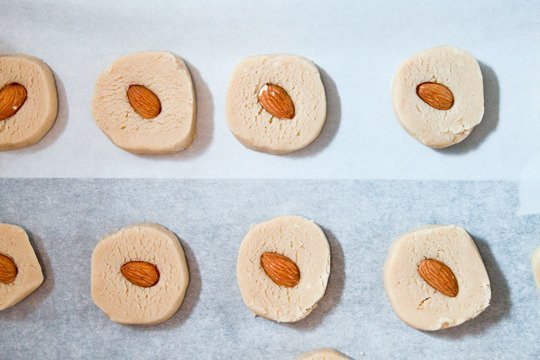 Изображение рецепта Вегетарианские миндально-ванильные печенья