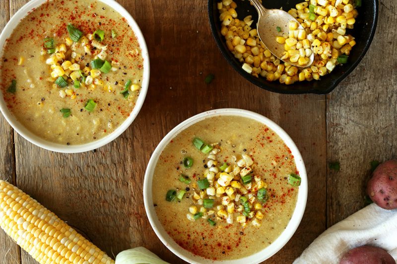 Изображение рецепта Простой кукурузный суп 