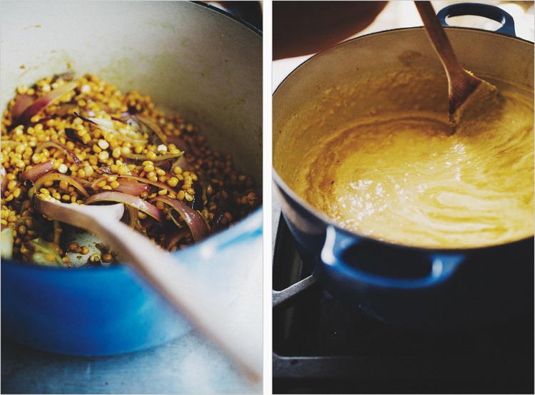 Рецепт дня: жёлтый крем-суп из гороха. Изображение номер 4