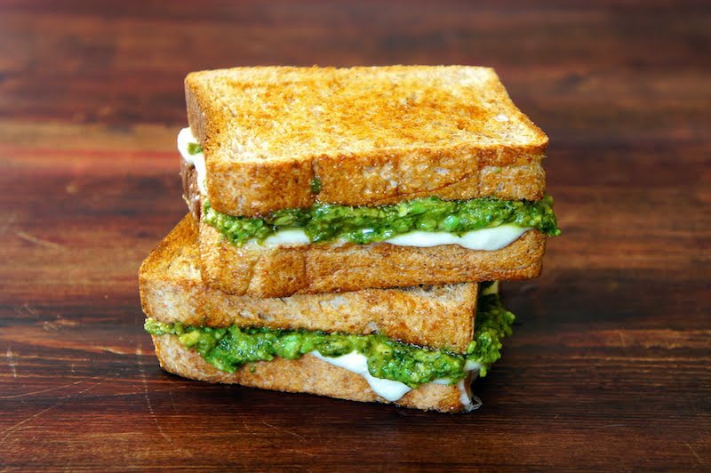 Изображение рецепта Сэндвич с сыром и авокадо