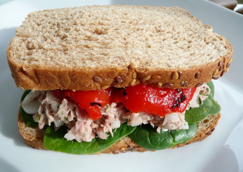 Изображение рецепта Сэндвич с тунцом
