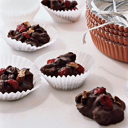 Изображение рецепта Шоколадные конфеты с клюквой
