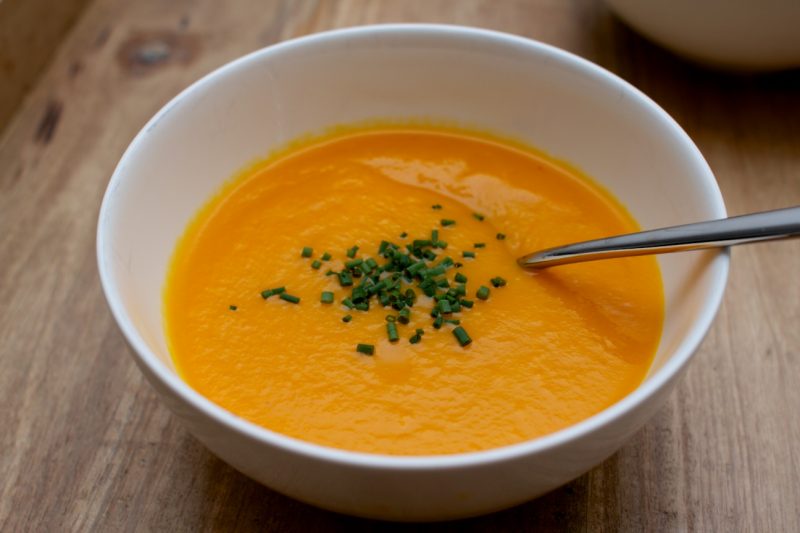 Изображение рецепта Морковно-имбирный суп