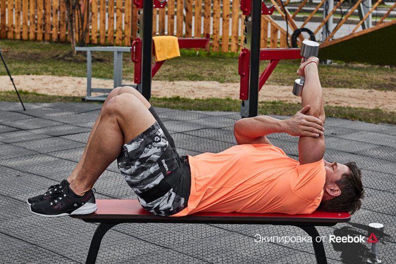 5 самых эффективных упражнений для трицепса и бицепса. Изображение номер 6