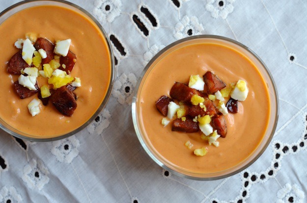 Изображение рецепта Испанский томатный суп «Сальморехо»