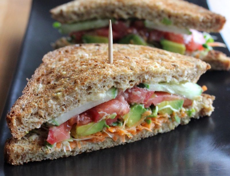 Изображение рецепта Сэндвич с овощами