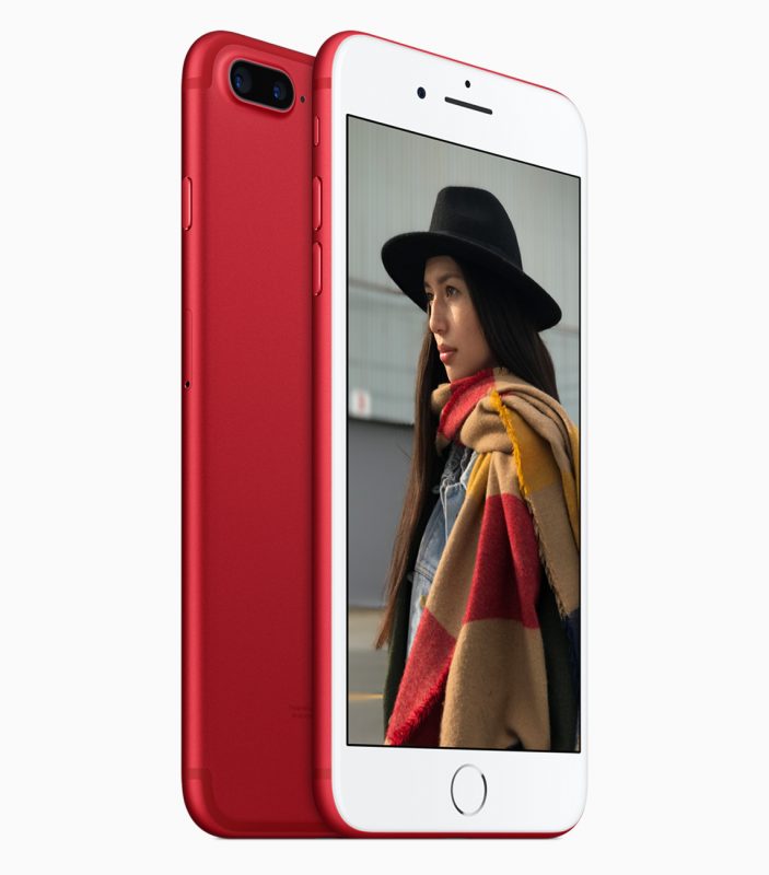 Apple представляет iPhone 7 и iPhone 7 Plus (PRODUCT)RED Special Edition. Изображение номер 3