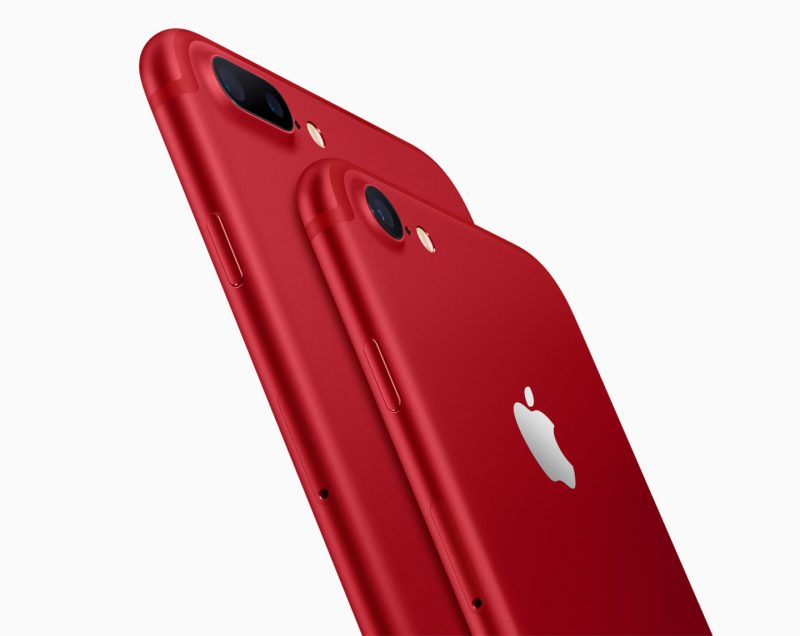 Apple представляет iPhone 7 и iPhone 7 Plus (PRODUCT)RED Special Edition. Изображение номер 2