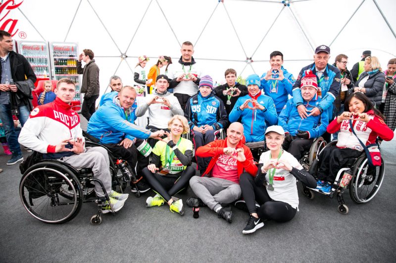 В Москве прошёл благотворительный Зелёный марафон «Бегущие сердца». Изображение номер 2