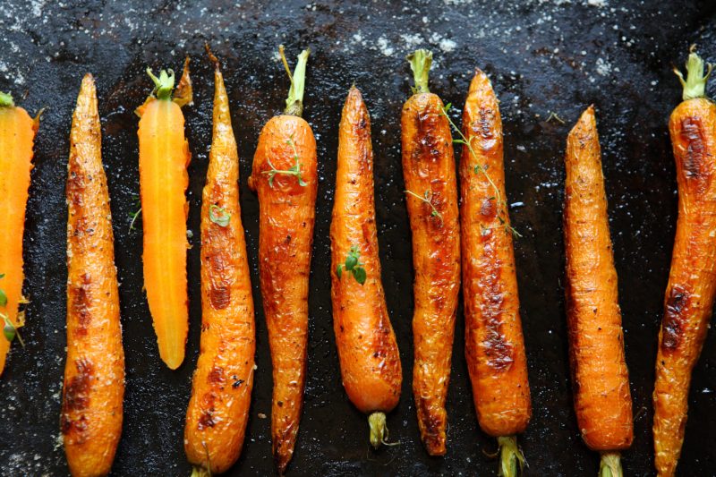 Изображение рецепта Молодая морковь с апельсиновой цедрой