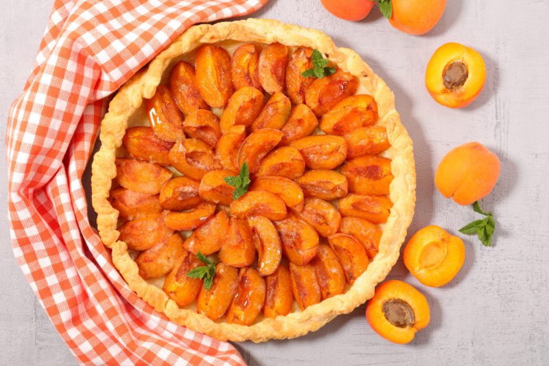 Изображение рецепта Тарт с абрикосами и лавандой