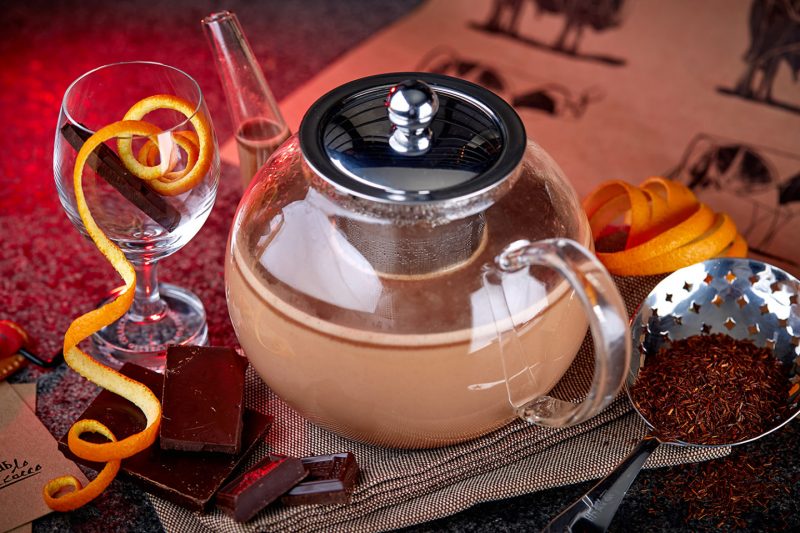 Изображение рецепта Шоколадный чай с бергамотом