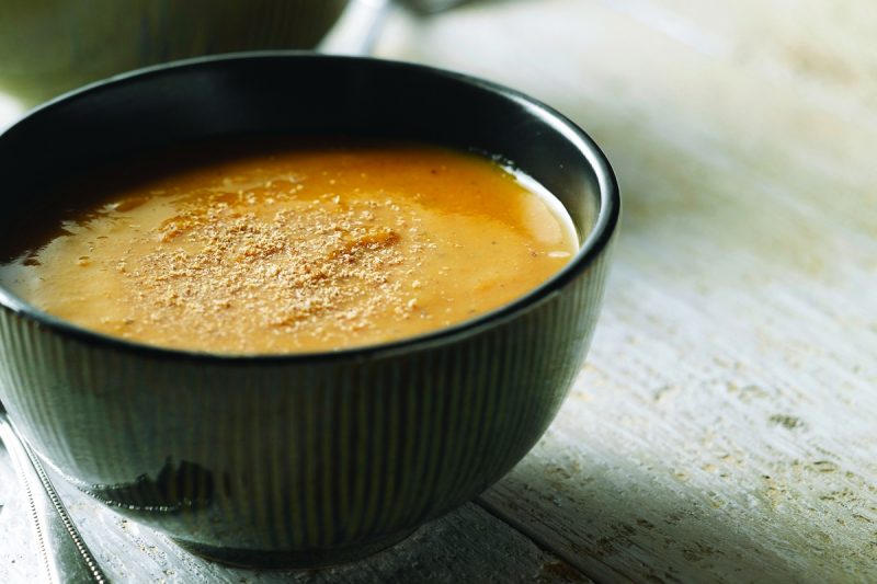 Изображение рецепта Пряный тыквенный суп-пюре