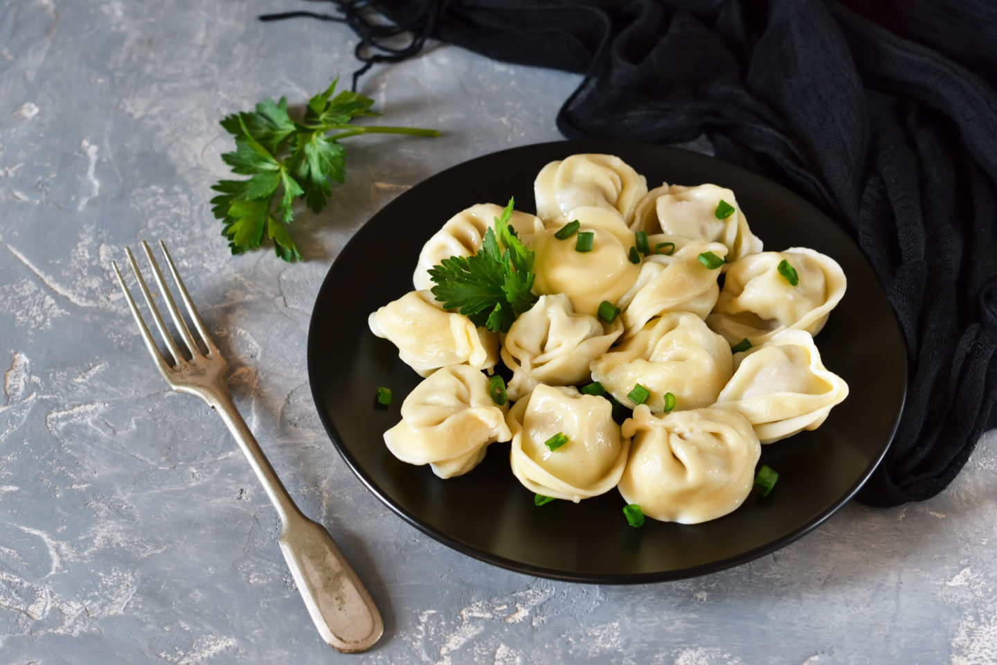 Пельмени с куриной грудкой