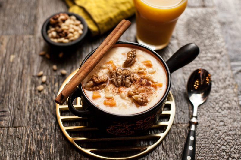 Изображение рецепта Завтрак дня: рисовая каша с тыквой