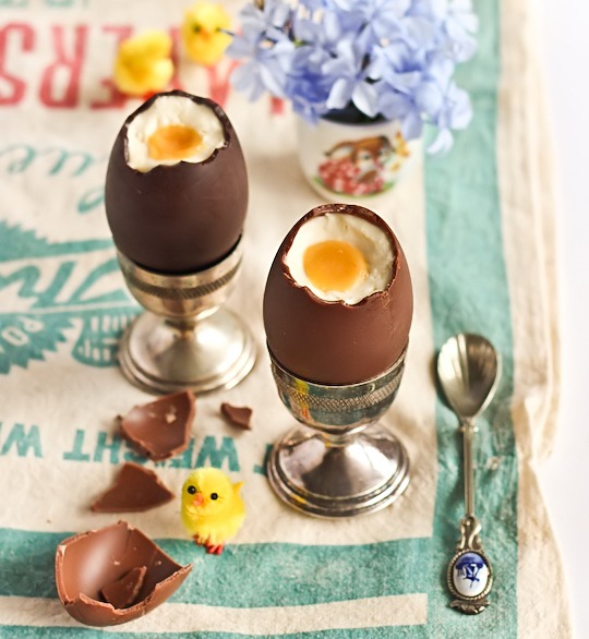 Изображение рецепта Шоколадное яйцо с начинкой