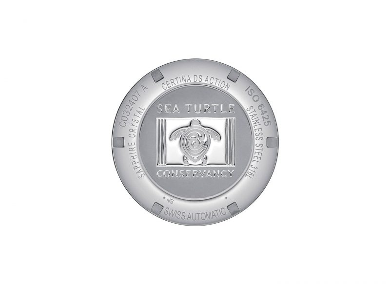 Certina представила новые часы DS Action Diver Sea Turtle Conservancy Special Edition. Изображение номер 2