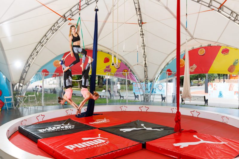 Школа воздушной гимнастики «Трапеция Актуаль» начала сотрудничать с PUMA. Изображение номер 4