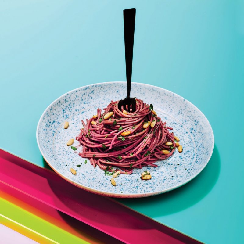 Изображение рецепта Розовые спагетти