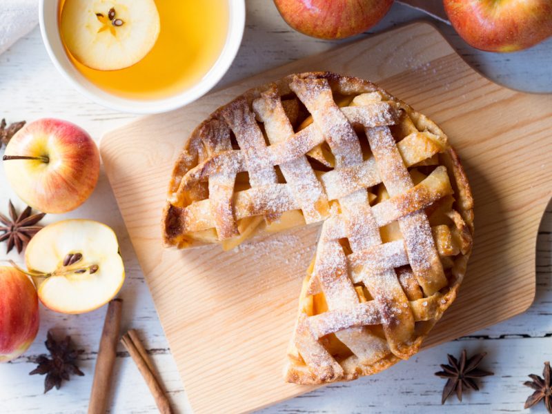 Изображение рецепта Веганский яблочный пирог