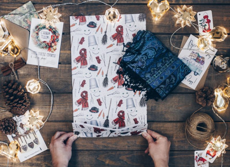 Как упаковать подарок (подробная инструкция с фотографиями). Изображение номер 16