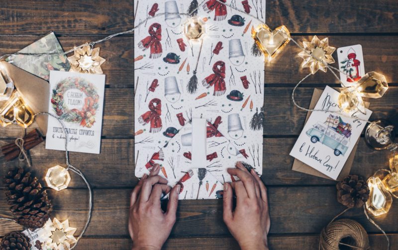 Как упаковать подарок (подробная инструкция с фотографиями). Изображение номер 19