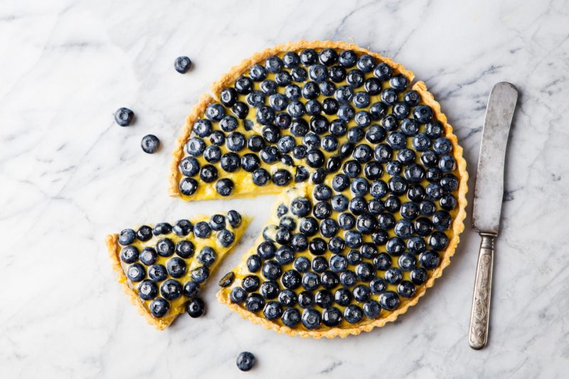 Изображение рецепта Чернично-лимонный пирог