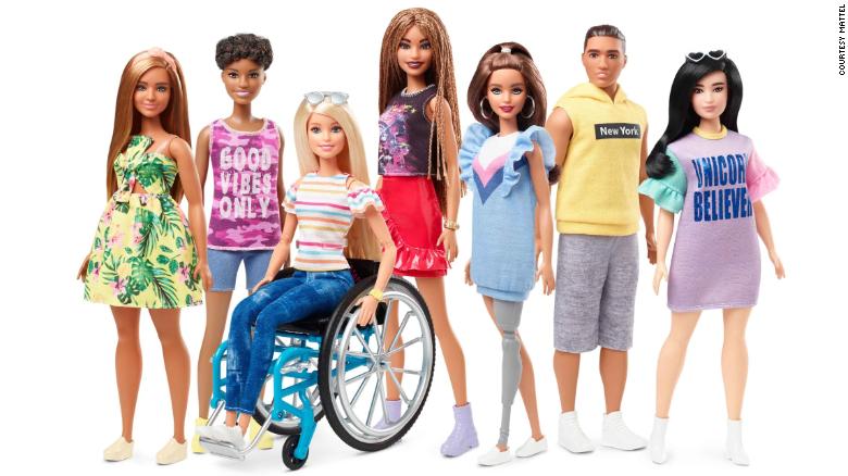 В линейке игрушек Barbie появятся куклы на инвалидных колясках и с протезами. Изображение номер 1