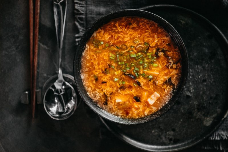 Изображение рецепта Кисло-острый суп Shaoxing с цыплёнком