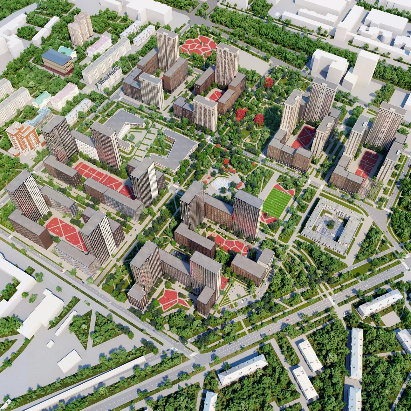 В жилых кварталах Balance построят парк и сохранят историю района. Изображение номер 2