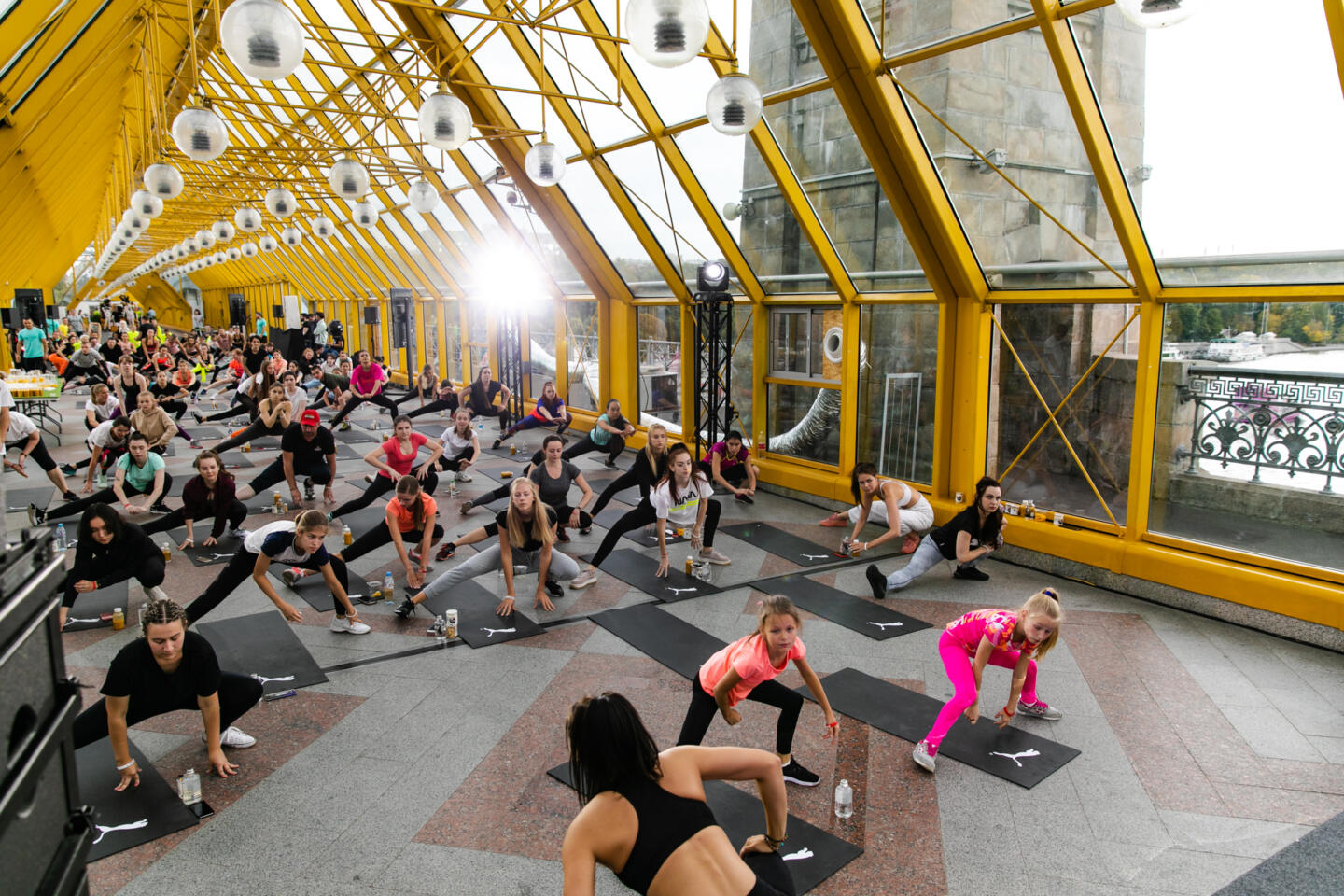 Алина Загитова и Puma провели тренировку в Москве. Изображение номер 2