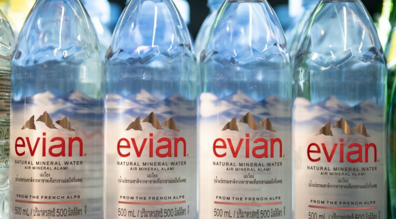 Air mineral evian