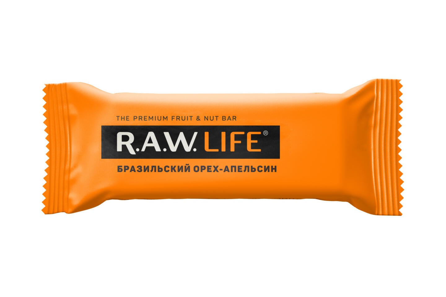 Компания R.A.W. LIFE выпустила новый батончик «Бразильский орех — апельсин». Изображение номер 1