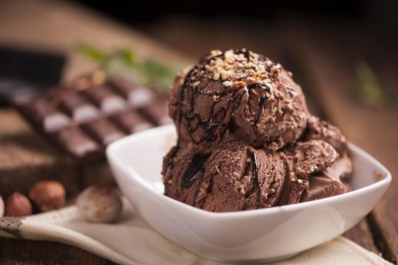 Изображение рецепта Шоколадное мороженое из батата