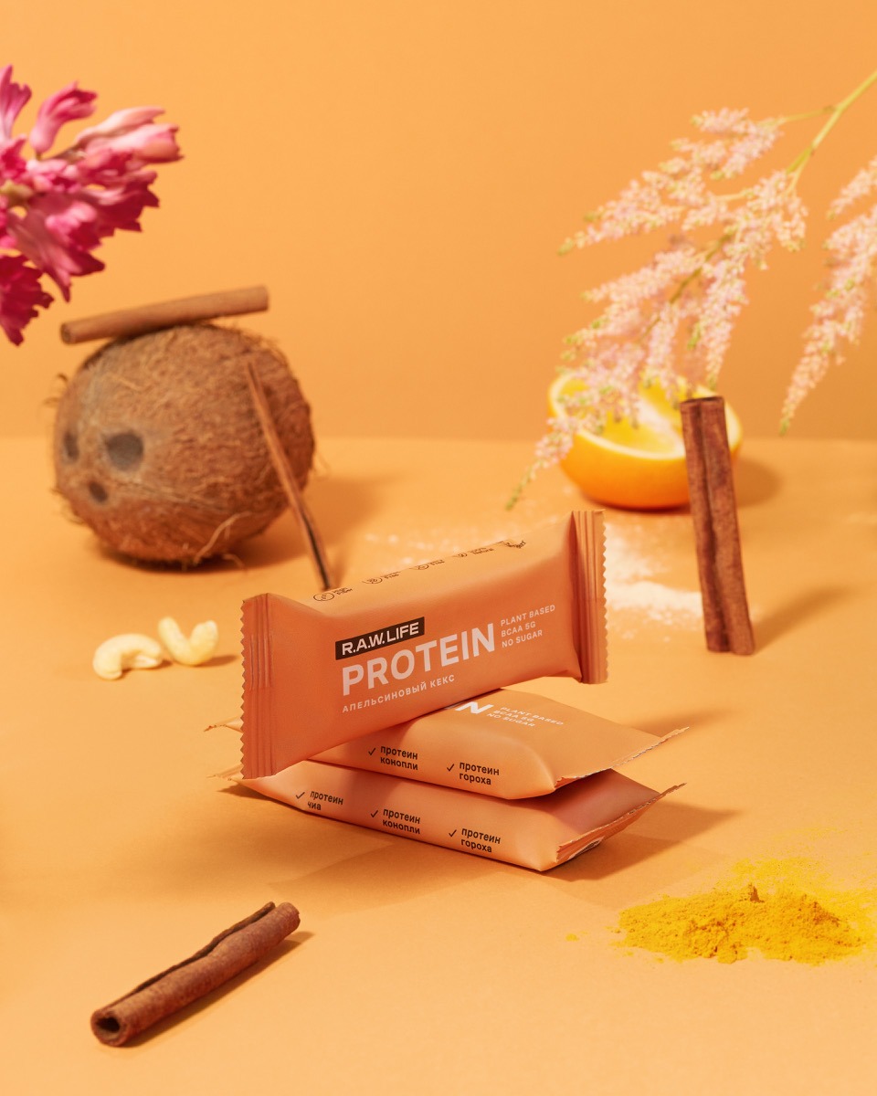 Компания R.A.W. LIFE выпустила линейку протеиновых батончиков. Изображение номер 1