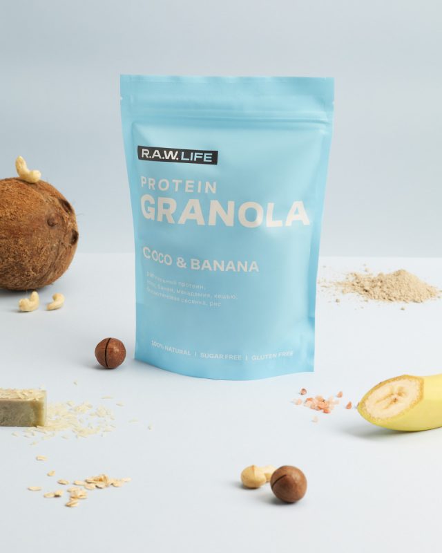 Бренд R.A.W. LIFE выпустил гранолу без глютена. Изображение номер 3