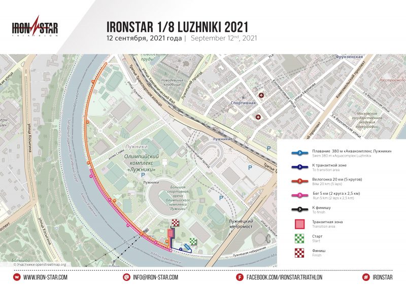 В Лужниках пройдёт первый City Triathlon. Изображение номер 2