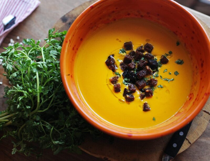 Изображение рецепта Морковный суп-пюре с черносливом