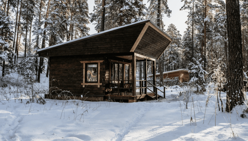 10 классных глэмпингов для зимнего отдыха в окружении природы. Изображение номер 3